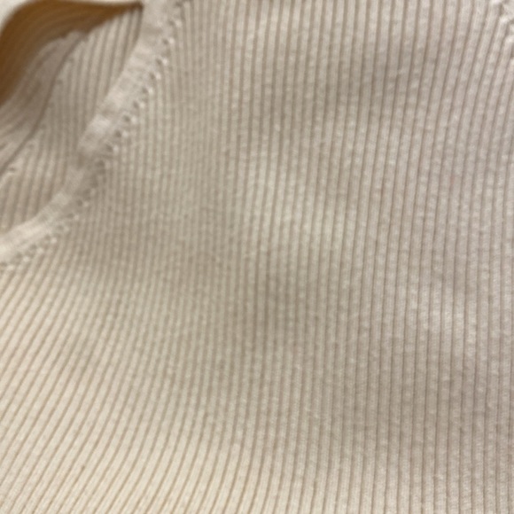 Song Of Style / Remmy Sweater ribbed cutout long sleeve in Ivory cream XS - Picture 3 of 5